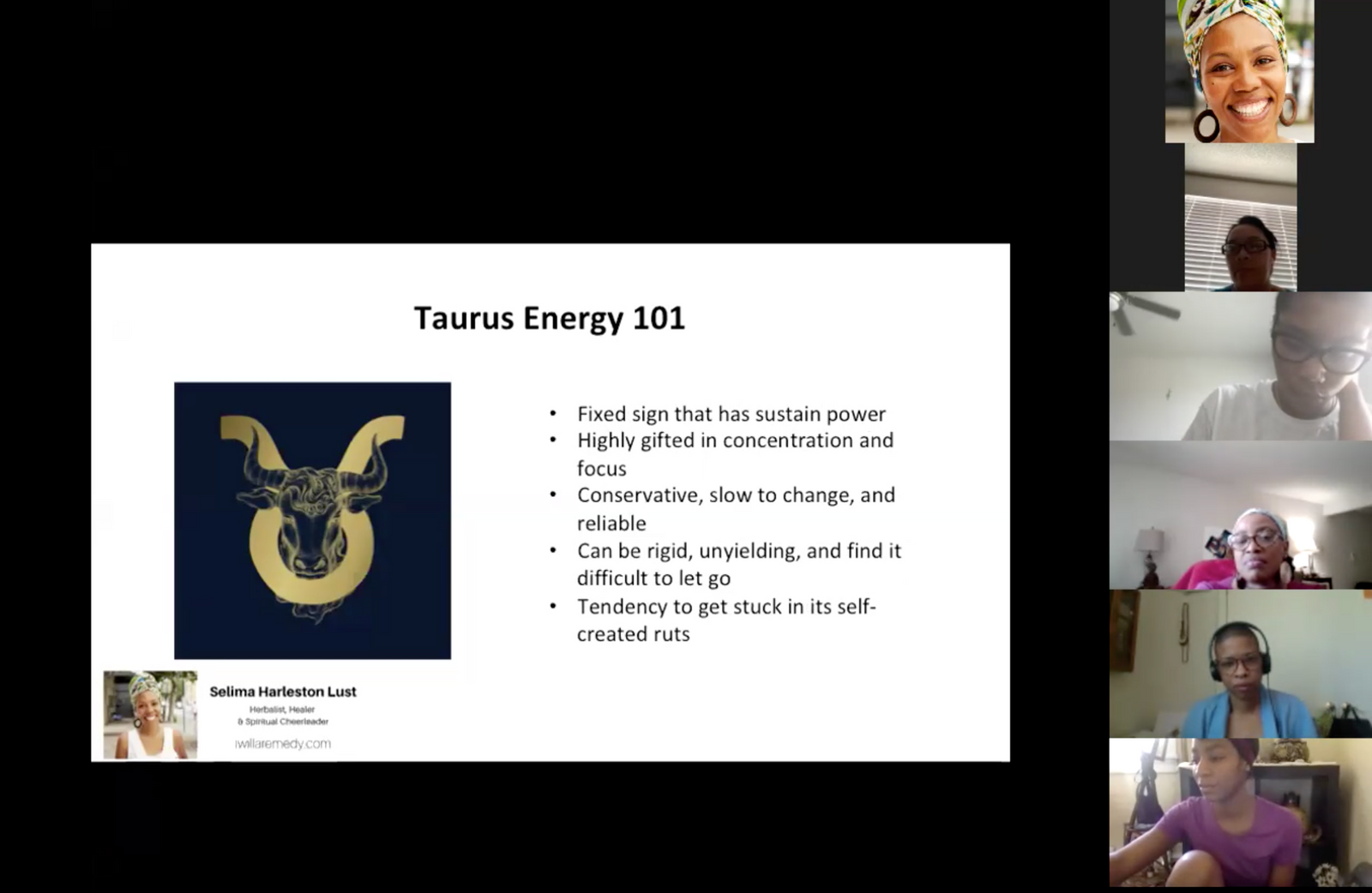 REPLAY: Taurus Season Self-Care Astro-Herbal Workshop