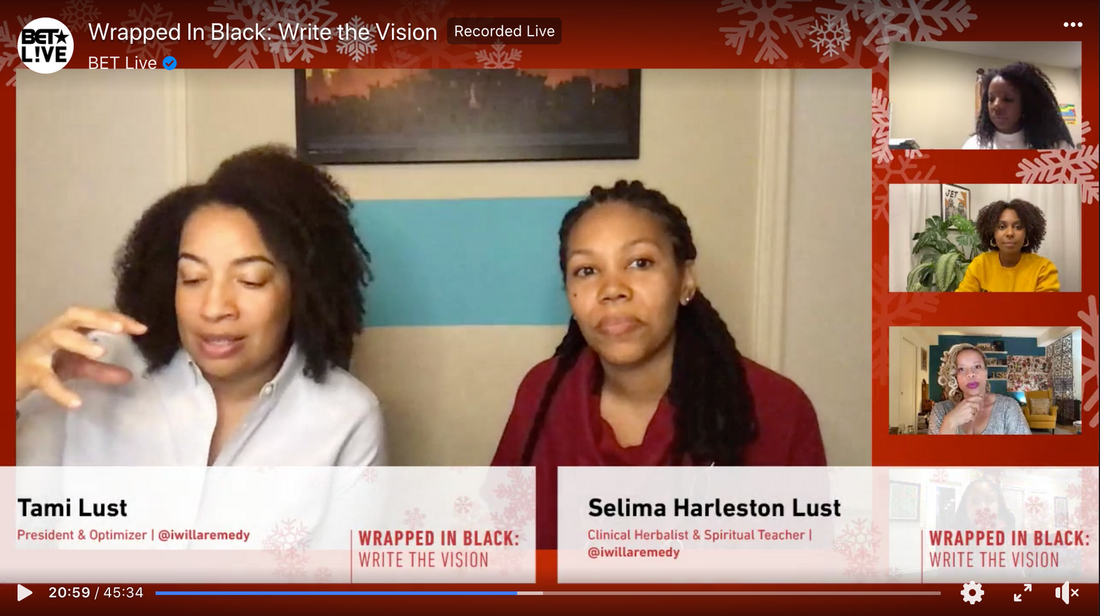 BET Live Wrapped in Black