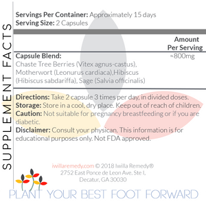 Cool Capsules | Perimenopausal and Menopausal Hormonal Support