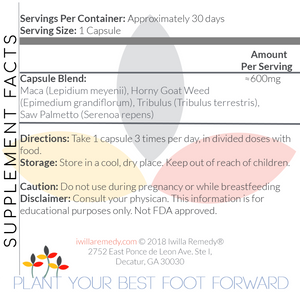 Urge Capsules | Libido and Hormone Support