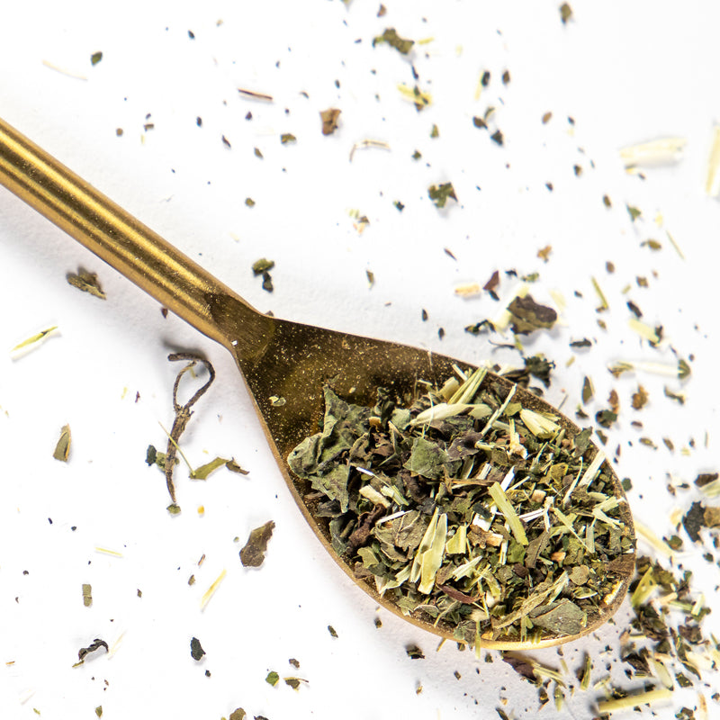 Best Foot Forward Tea is a refreshing tonic blend that elevates your energy and nourishes every major body systems.